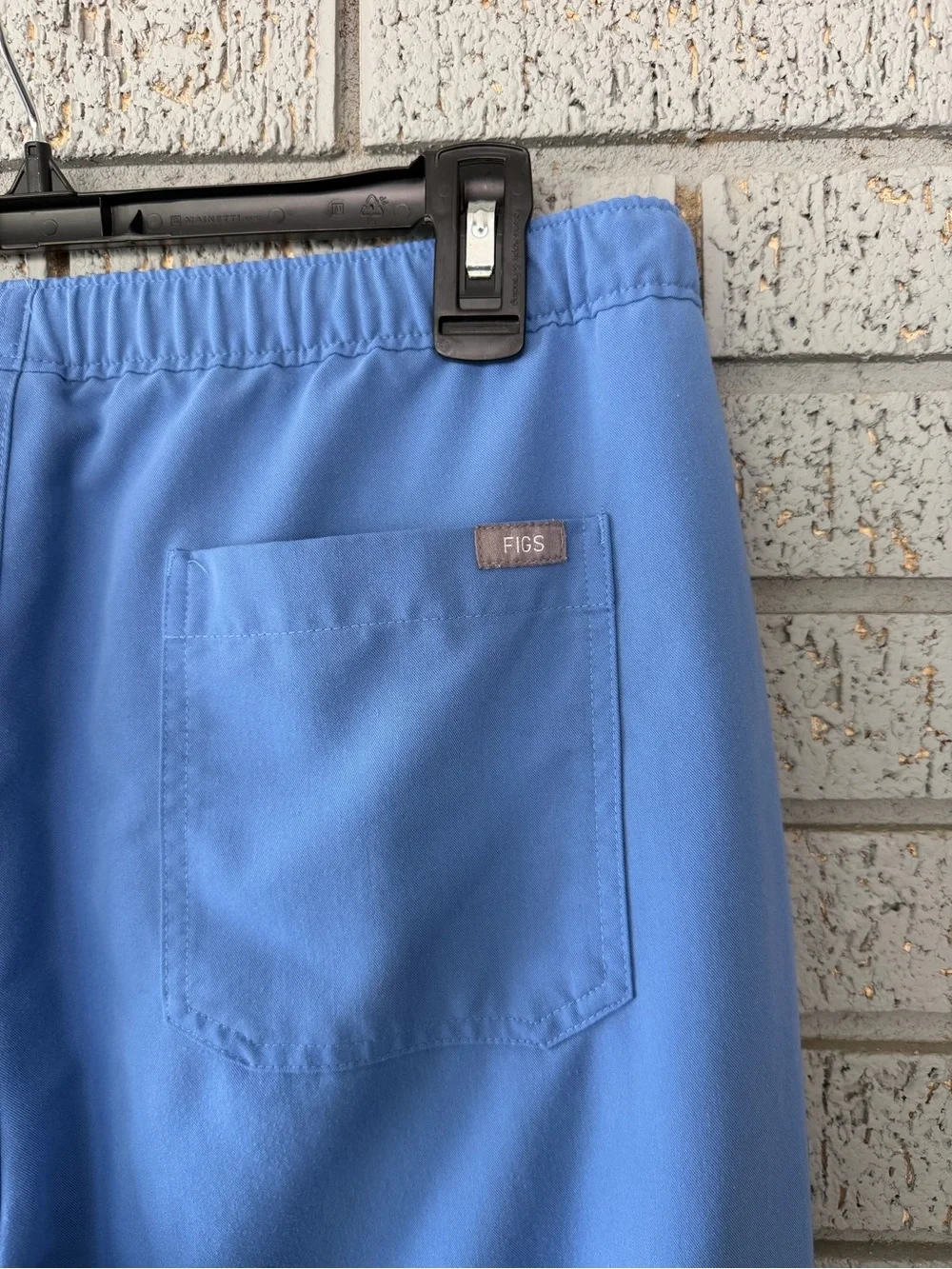 Figs Cairo Cargo Scrub Pants Ceil Blue Mens Size Medium Tall